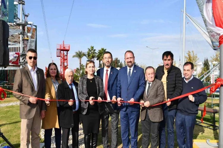 Çiğli Macera Parkı törenle açıldı