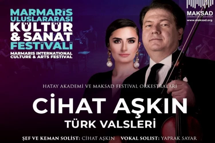 Marmaris'te Türk Valsi şöleni yaşandı