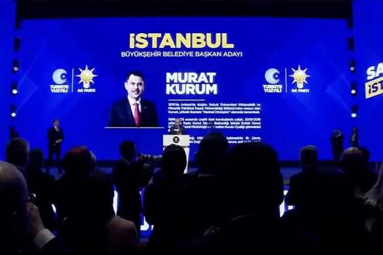 Cumhur İttifakı'nın İstanbul Büyükşehir Belediye Başkan adayı Murat Kurum oldu