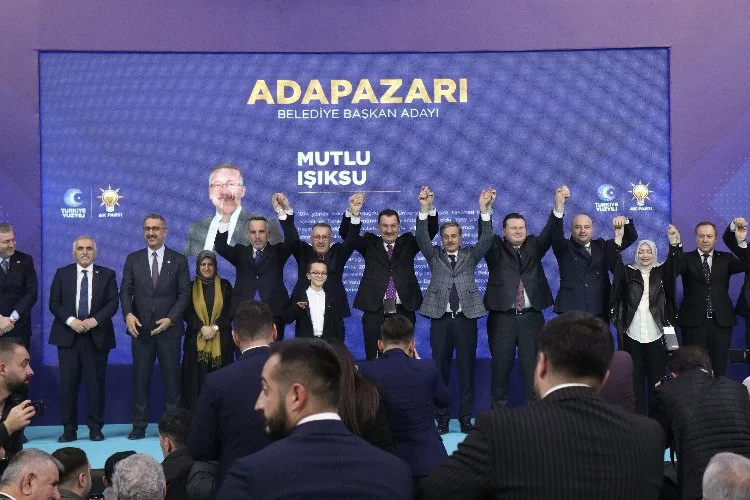 Cumhur İttifakı, Sakarya belediye başkan adaylarını tanıttı
