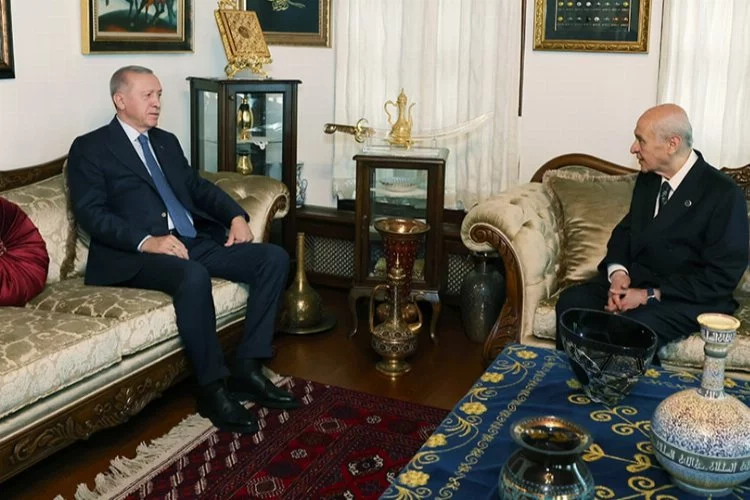 Cumhurbaşkanı Erdoğan, Bahçeli'yi ağırlayacak