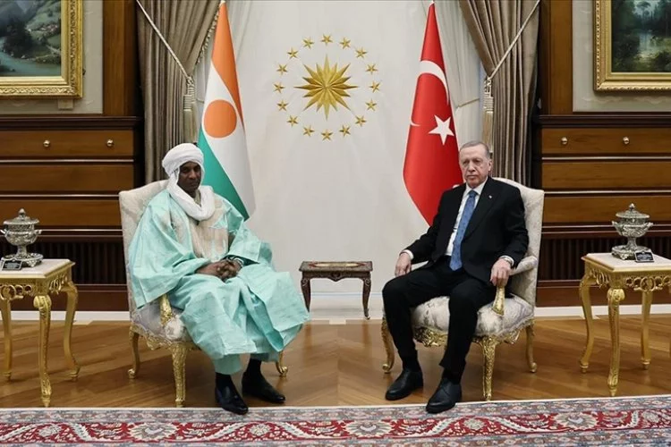 Cumhurbaşkanı Erdoğan, Nijer Başbakanı Zeine'yi kabul etti