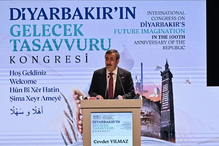Cumhurbaşkanı Yardımcısı Yılmaz müjdeyi verdi: Diyarbakır-Erbil uçuşlarını başlatıyoruz