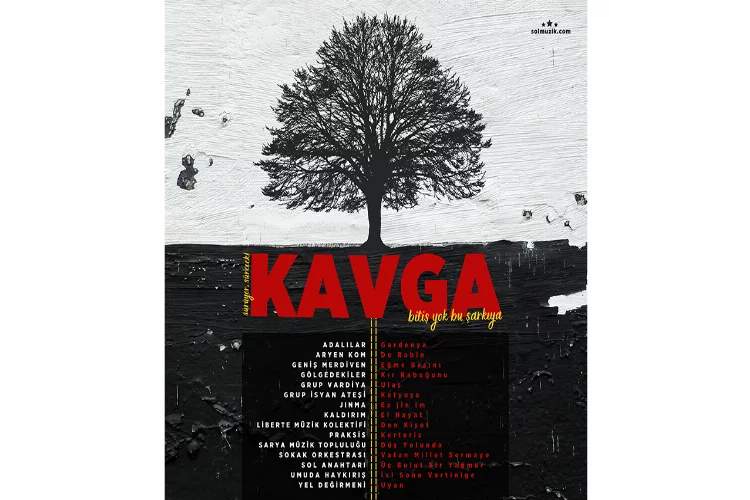 Devrimci müzik gruplarından ortak albüm: Kavga