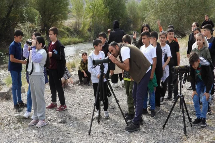 Erzurum’da çocuklar için doğa turizmi etkinliği