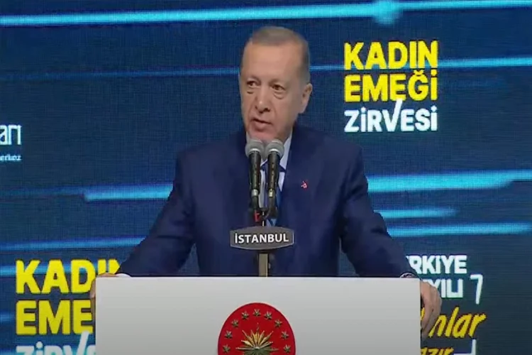 Cumhurbaşkanı Erdoğan: Kredibilitesi yüksek firmalarımıza en az yüzde 75 oranında Hazine destekli kefalet sağlıyoruz