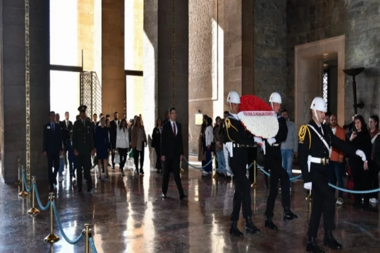 EGİAD Anıtkabir’de Atatürk’ün Huzurunda