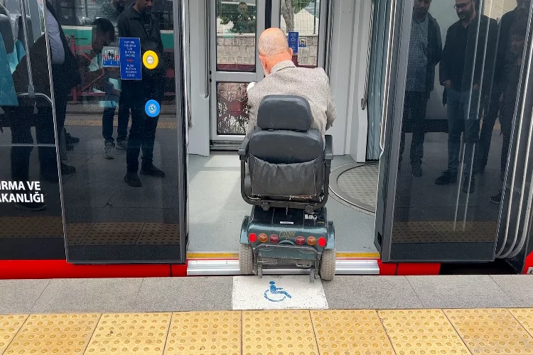 Kayseri'de engelli vatandaşlar için ulaşımda yeni uygulama