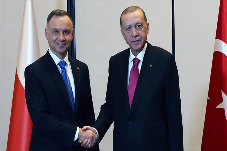 Cumhurbaşkanı Erdoğan, Polonya Cumhurbaşkanı ile görüştü