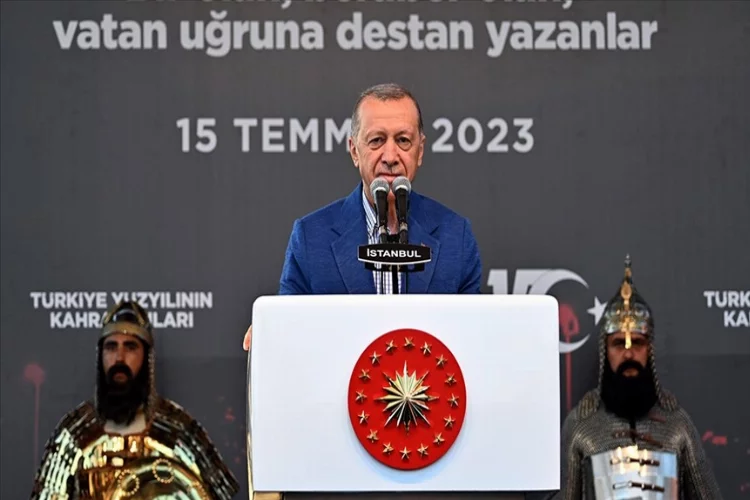 Erdoğan: 15 Temmuz'un unutulmasına izin vermeyeceğiz