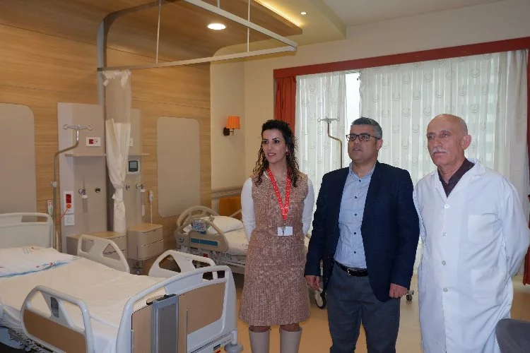 Erzurum Şehir Hastanesi'nde "Yara Bakım Ünitesi” açıldı
