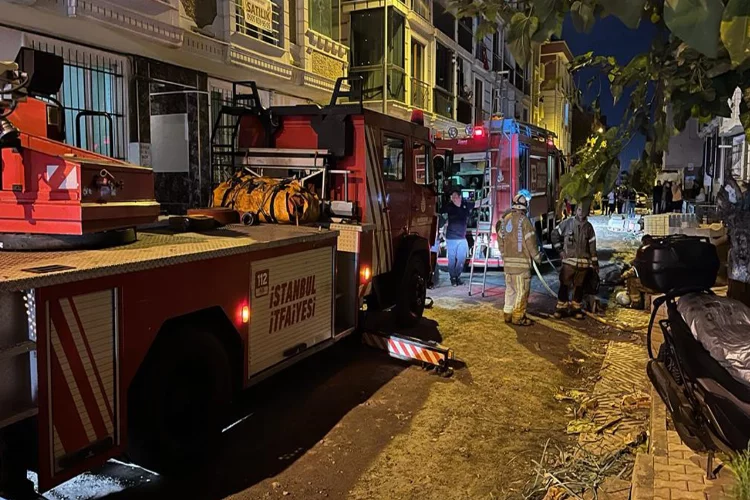 İstanbul’da eşi ile kavga eden adam evini yaktı