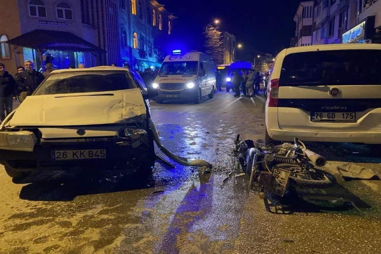 Eskişehir'de trafik kazası: 2 yaralı