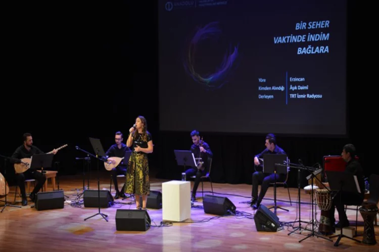 Türk Halk Müziği ezgileri Anadolu Üniversitesinde dinleyicilerle buluştu