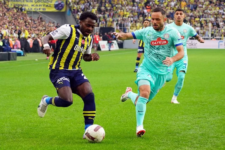 Fenerbahçe ile Çaykur Rizespor 44. kez karşı karşıya