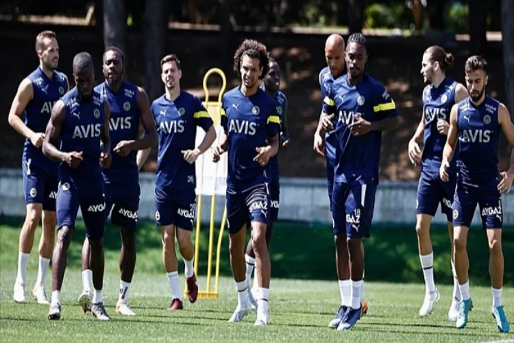 Fenerbahçe'de Dinamo Kiev maçı hazırlıklarına devam edildi
