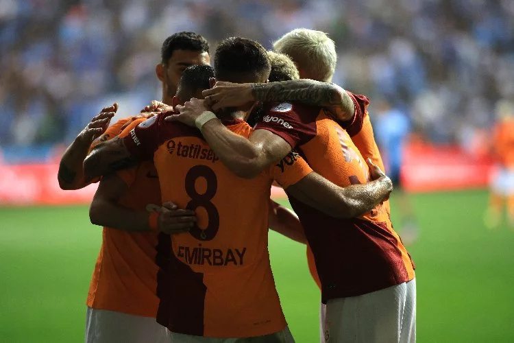 Galatasaray liderlik yarışında zirveyi bırakmıyor! Galatasaray, Adana Demirspor'u da yendi