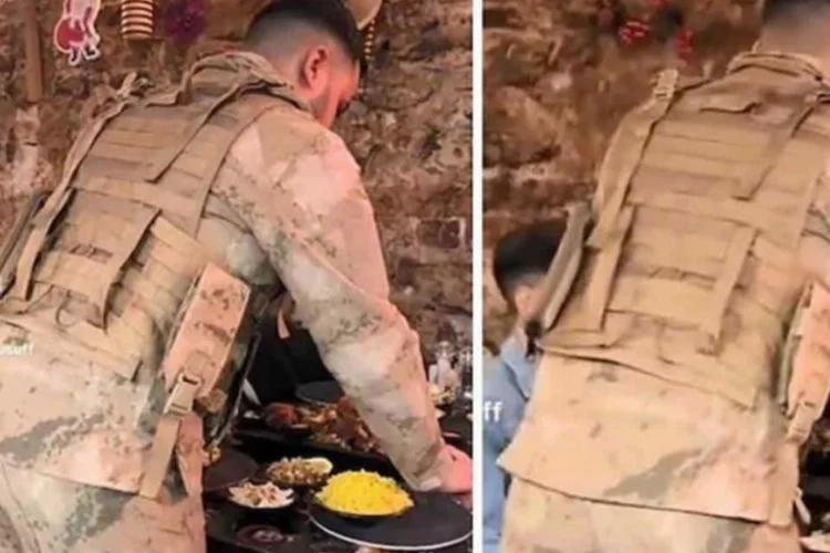 Garsona asker üniforması giydirip servis yaptırmıştı: Sınır dışı ediliyor!