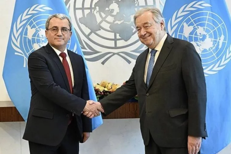 BM Daimi Temsilcisi Yıldız, Guterres'e atama mektubunu takdim etti
