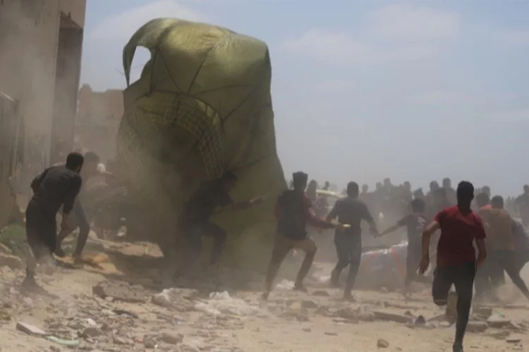 Hamas’tan havandan yardımların durdurulması talebi: Sivil ölümlere neden oluyor