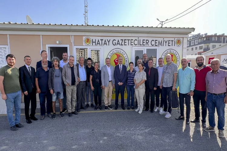 Basın İlan Kurumu Genel Müdürü Cavit Erkılınç'tan deprem bölgesindeki basına destek