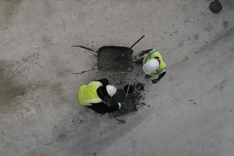 İnşaat betonu çip yardımıyla denetleniyor