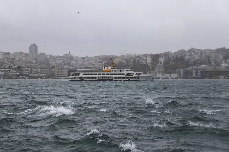 İstanbul'da deniz otobüsü seferleri iptal edildi