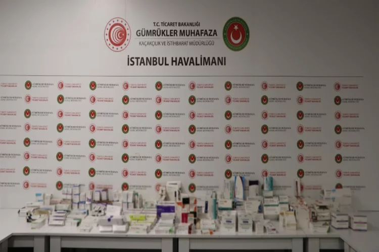 İstanbul Havalimanı'nda kaçak ilaç ele geçirildi
