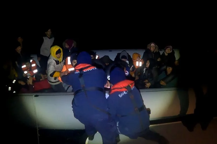 İzmir haber: İzmir sularında düzensiz göçmen hareketliliği