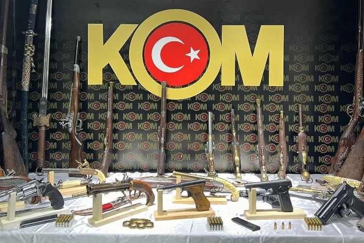İzmir haber: Ödemiş'teki yasa dışı silah ticareti operasyonu