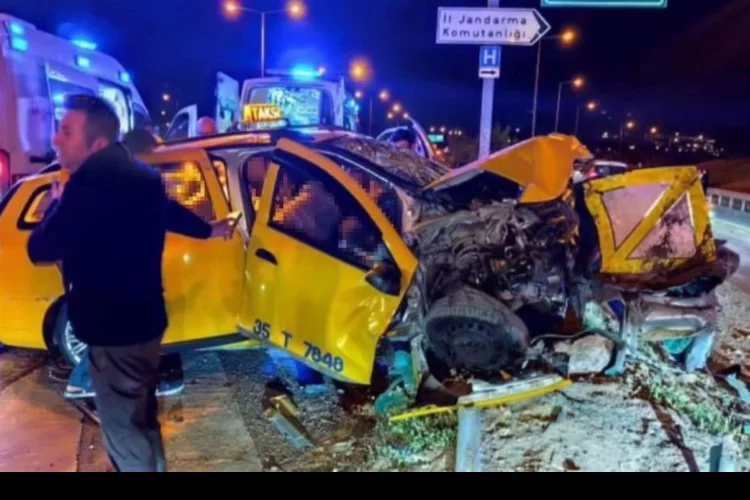 İzmir haber: Ticari taksi kazasında yeni gelişme