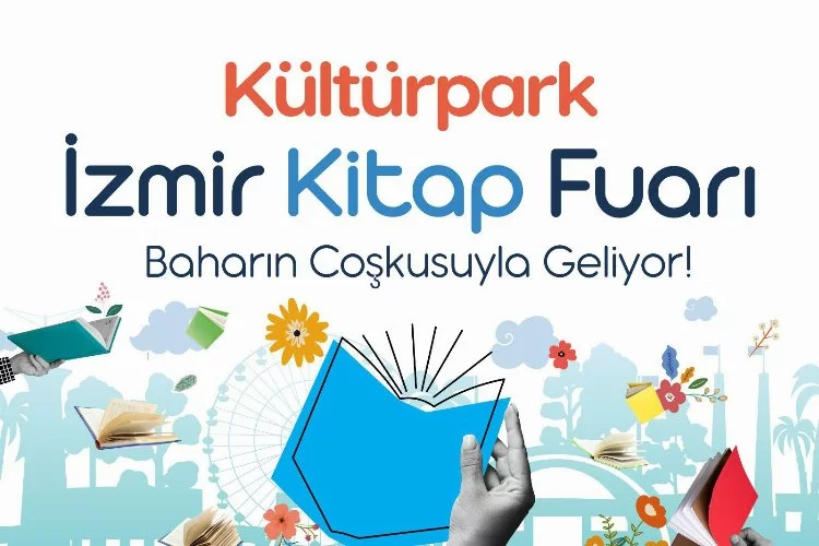 İzmir Kitap Fuarı 19 Nisan’da Kültürpark’ta