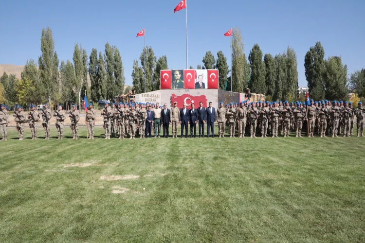 Patnos Jandarma Komando Alayı Afrin’e uğurlandı
