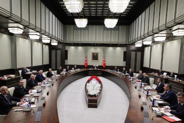Kabine, Cumhurbaşkanı Erdoğan başkanlığında toplanıyor