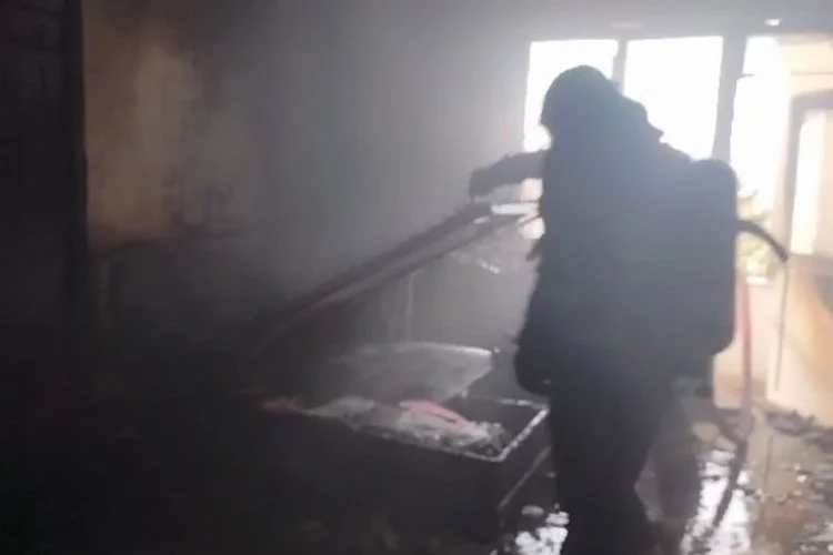 Kahramanmaraş'ta yangın: Müstakil ev alev aldı