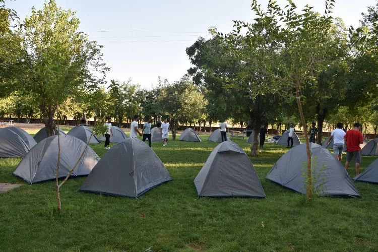 Diyarbakır Büyükşehir'den çocuklar için yeni kamp alanı