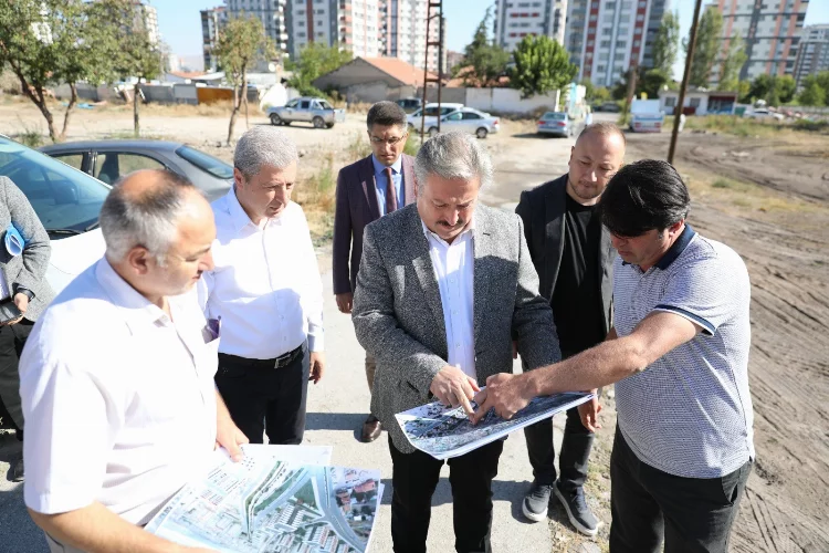 Kayseri'de kentsel dönüşüm için yıkımlar sürüyor