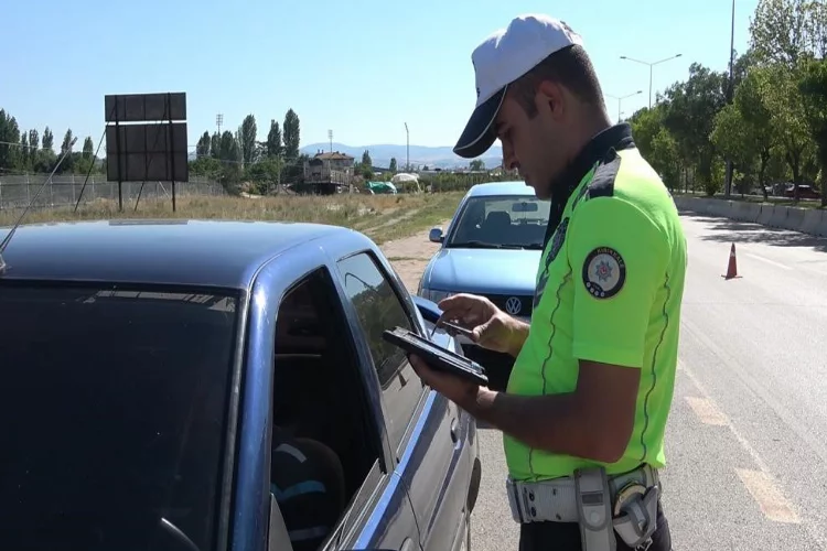 Kırıkkale'de denetim: 18 bin sürücüye ceza yazıldı