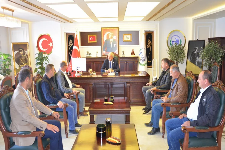 Başkan Bakkalcıoğlu kooperatif yöneticileri ile bir araya geldi