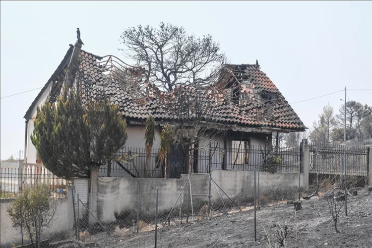 Yunanistan’da devam eden orman yangınlarında kundaklama iddiası