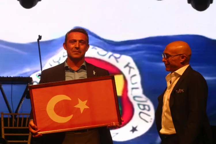 İzmir’den Ali Koç’a Kurtuluş Savaşı dönemi bayrağı