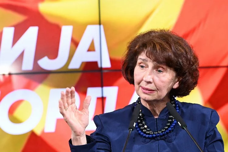 Kuzey Makedonya'nın ilk kadın cumhurbaşkanı seçildi: Gordana Siljanovska Davkova