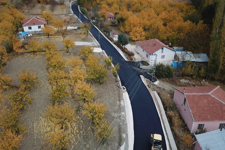Malatya’da deprem sonrası bozulan yollar yenileniyor