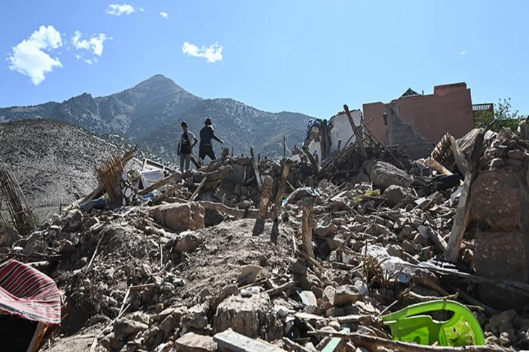 Fas'ta deprem sonrası arama kurtarma çalışmaları devam ediyor