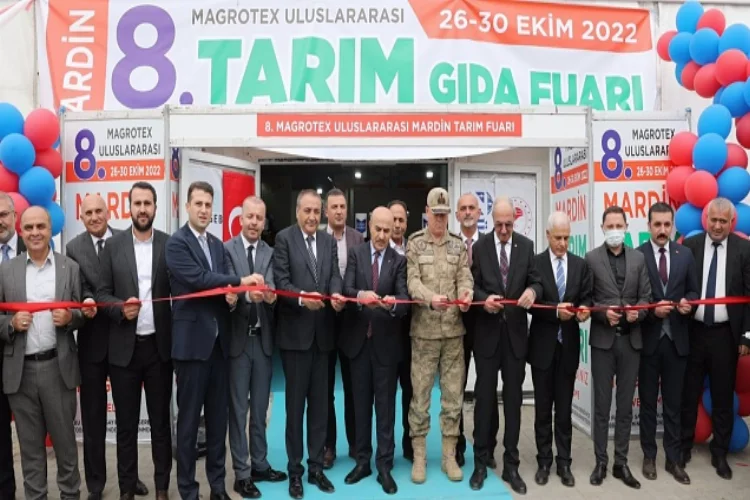 Mardin Tarım ve Hayvancılık Fuarı Açıldı