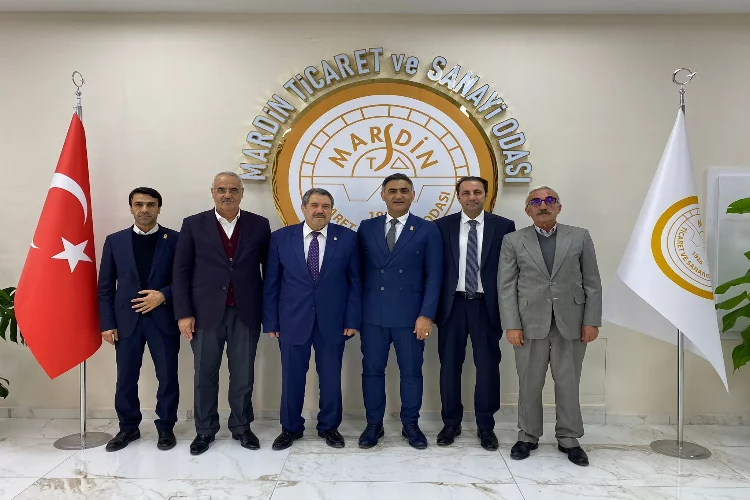 Mardin TSO Başkanı Çelik'e tebrik ziyareti