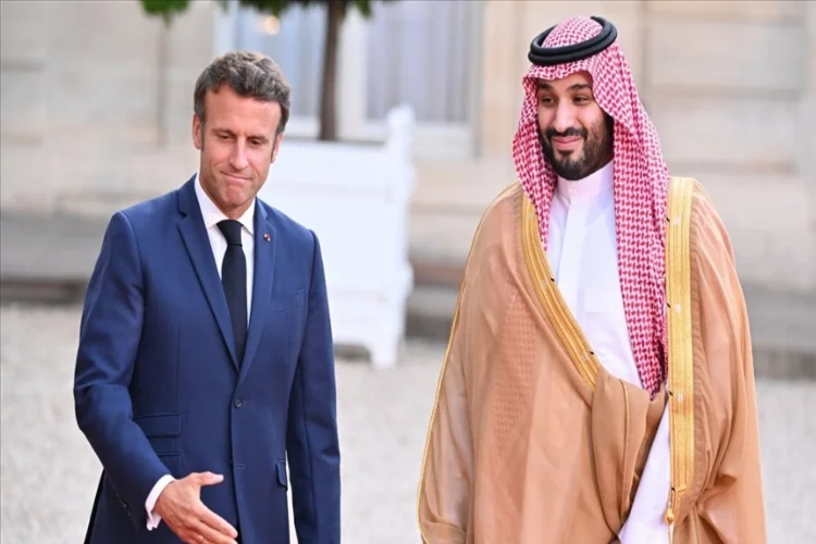 Suudi Arabistan Veliaht Prensi Bin Selman, Macron ile görüştü