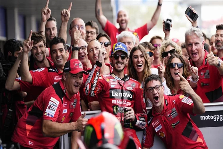 MotoGP İspanya Grand Prix'sini Bagnaia kazandı