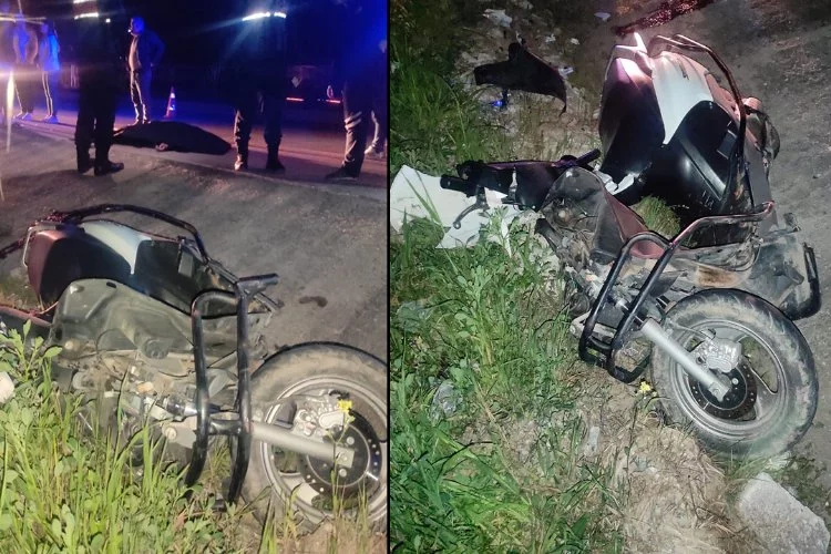 Muğla'da ölümlü kaza: 16 yaşındaki motosiklet sürücüsü 37 yaşındaki yayaya çarptı