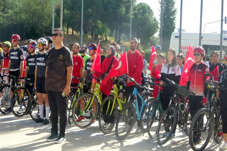 Muğla Menteşe'de bisiklet turu gerçekleştirildi